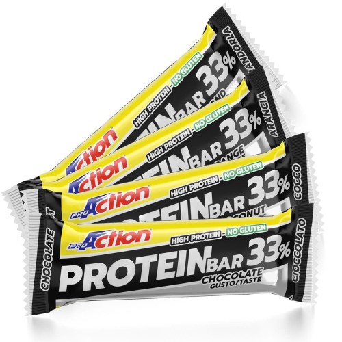 Pro Action
 PROTEIN BAR 33%