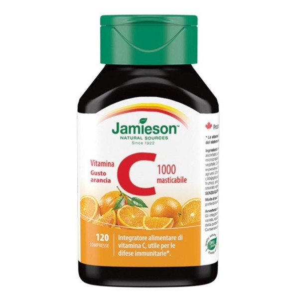 Jamieson
VITAMINA C 1000mg masticabile