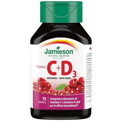 Jamieson
VITAMINA C + D masticabile  75 CPR