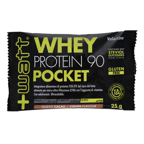 + Watt
 WHEY PROTEIN 90 POCKET