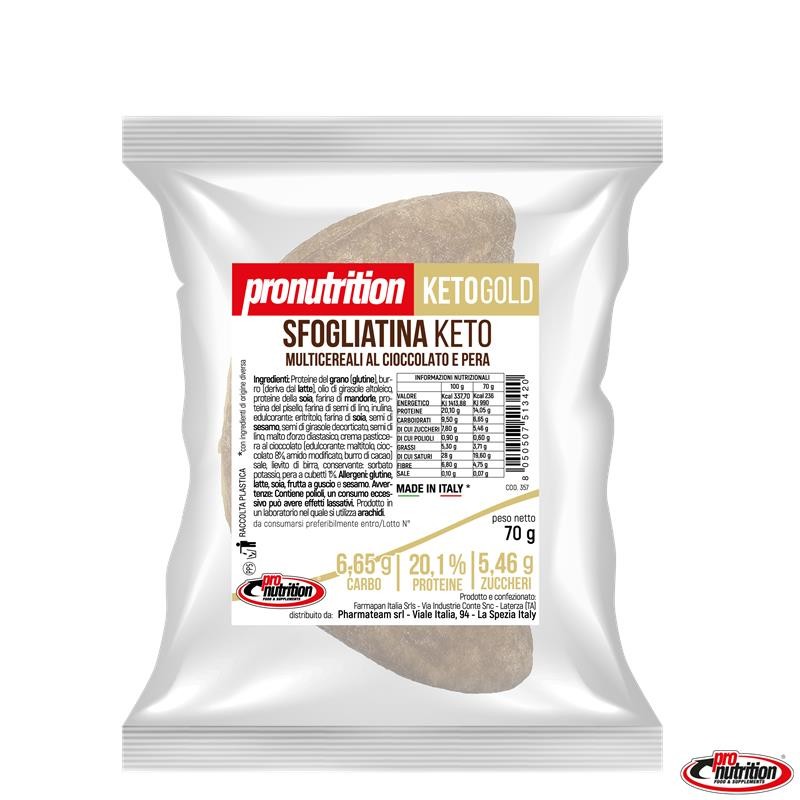 Pronutrition
SFOGLIATINA PROTEICA KETO