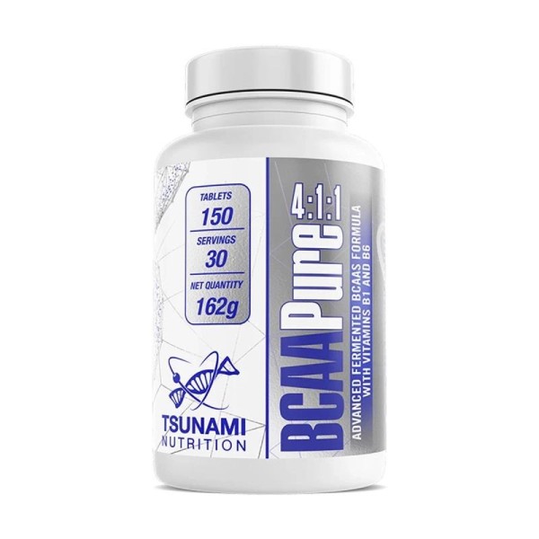 Tsunami Nutrition
BCAA Pure 4:1:1 Fermented 150 tbl